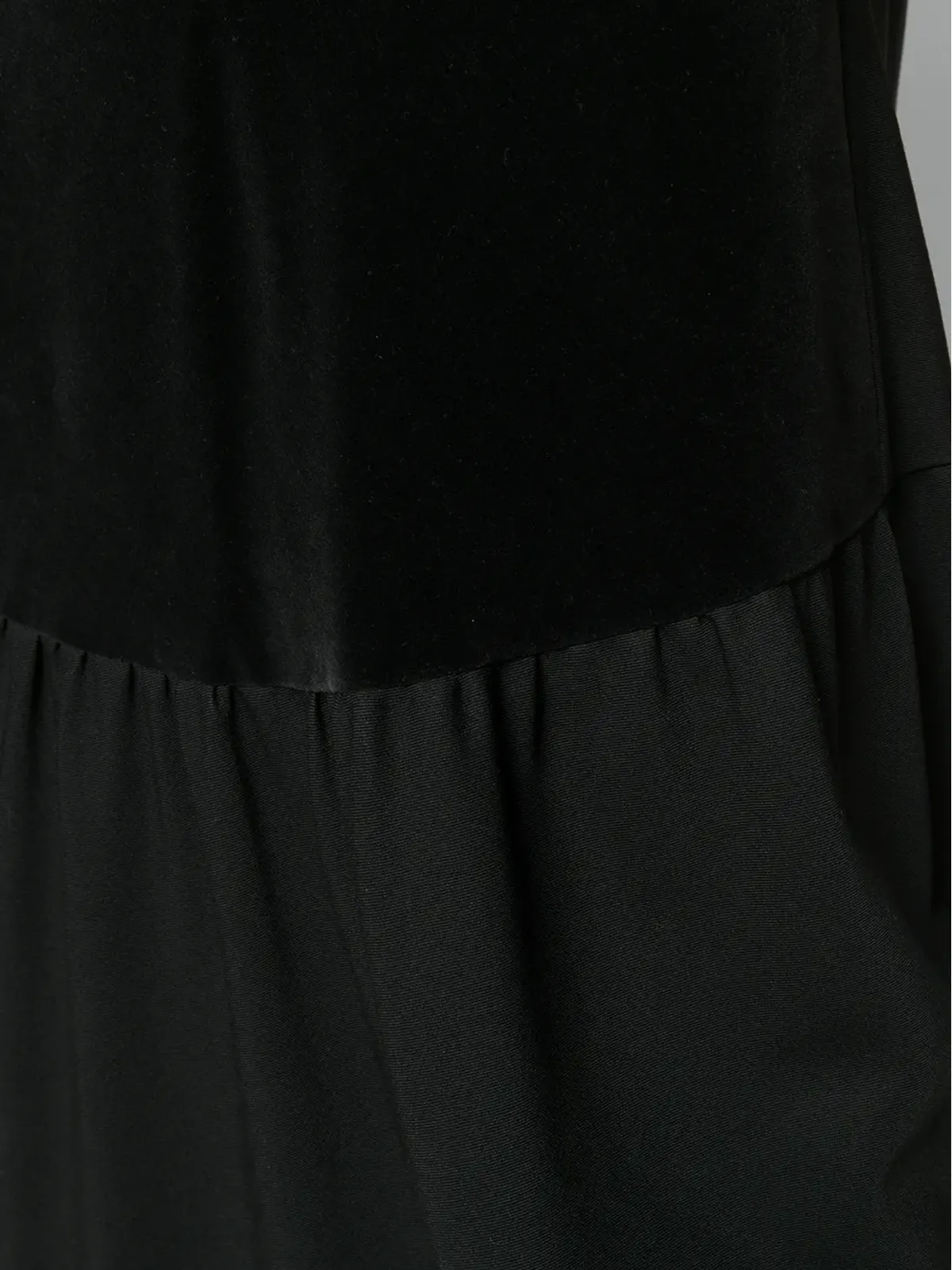 Comme Des Garçons Vintage 1993年のバルーンロングドレス ブラック - 画像5