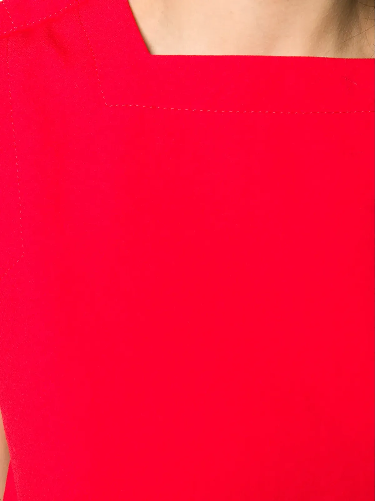Comme Des Garçons Pre-Owned ノースリーブ ペプラムトップ - レッド - 画像5