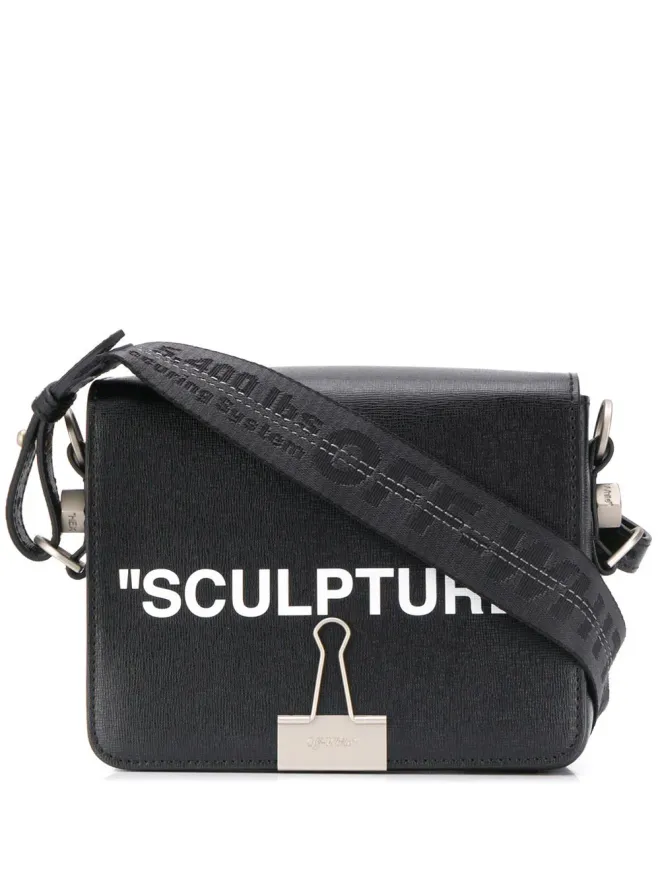 OFF-WHITE Off-White Sculpture クリップディテール ショルダーバッグ - Blackの商品画像