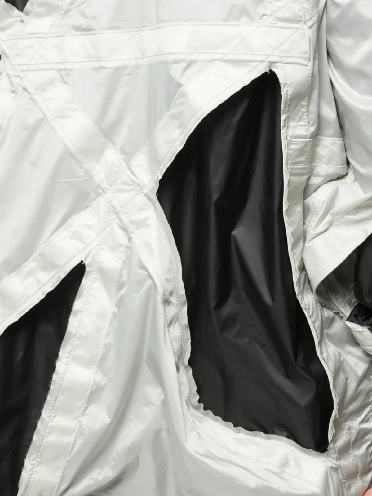 Rick Owens カットアウトディテールジャケット - 画像5