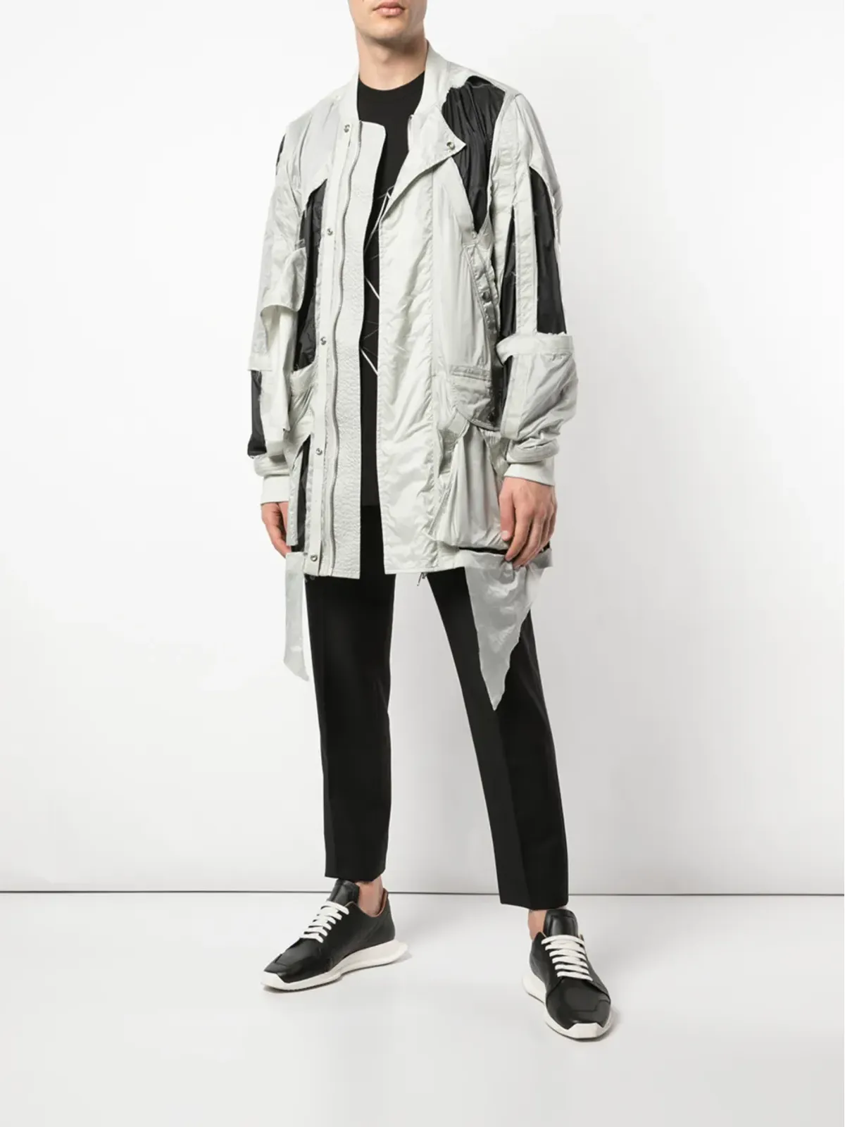 Rick Owens カットアウトディテールジャケット - 画像2