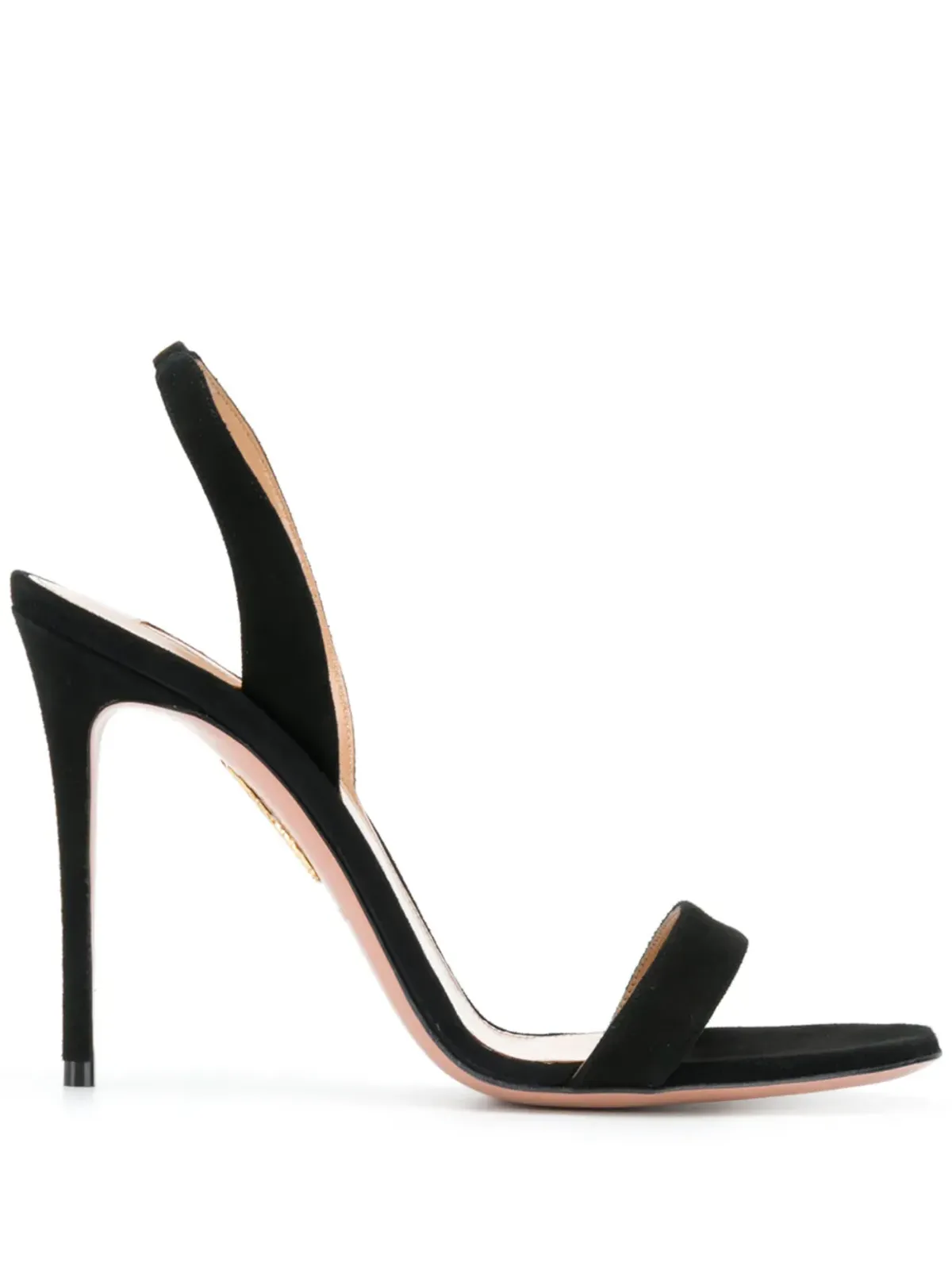 Aquazzura So Nude 105mm サンダル - ブラック - 画像1