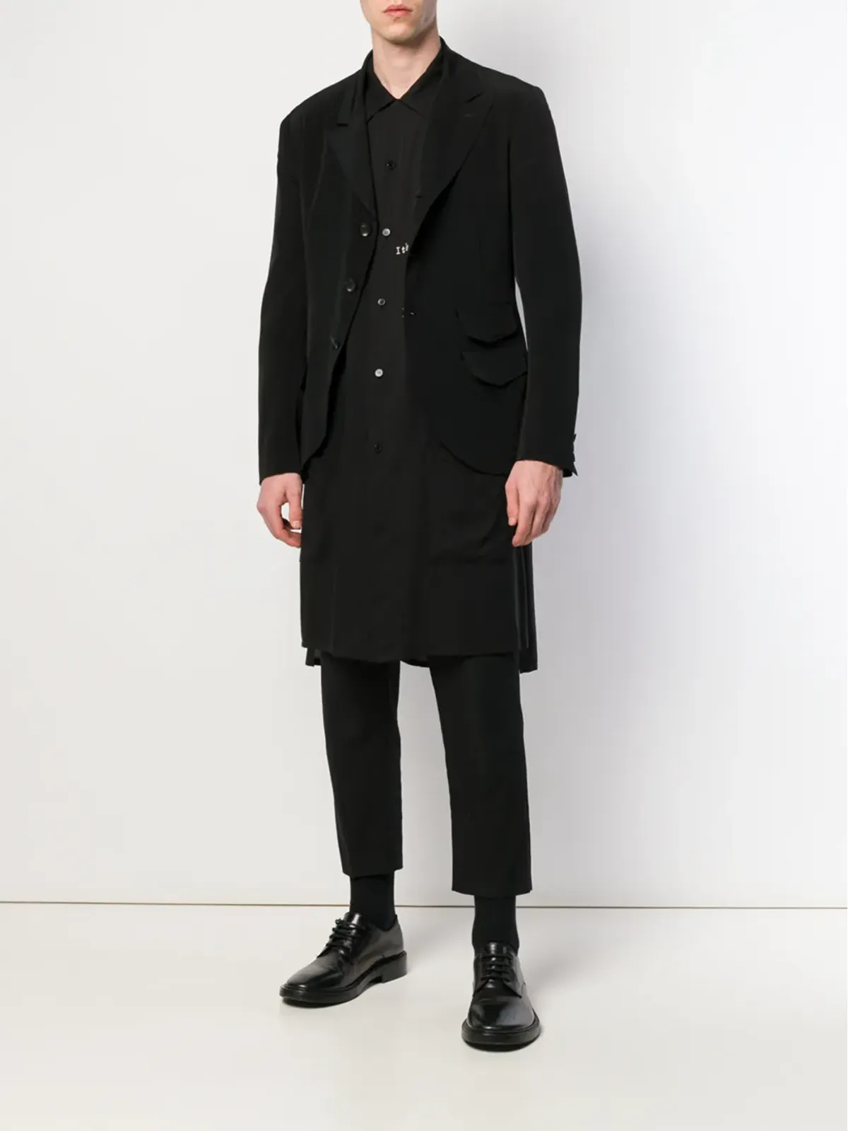 Yohji Yamamoto クレープブレザー - 画像2