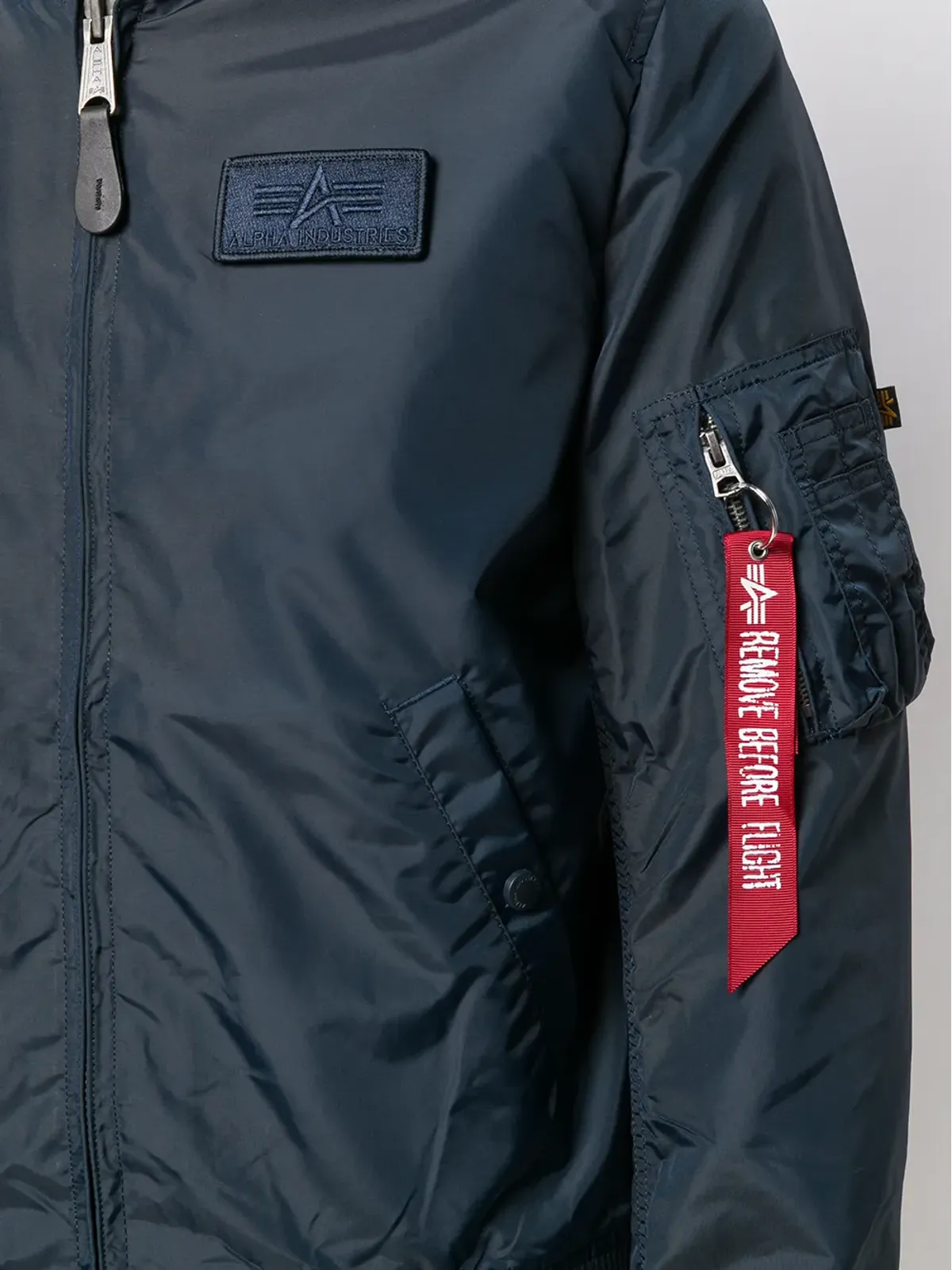 Alpha Industries ボンバー ジャケット（フード付き） - 画像5