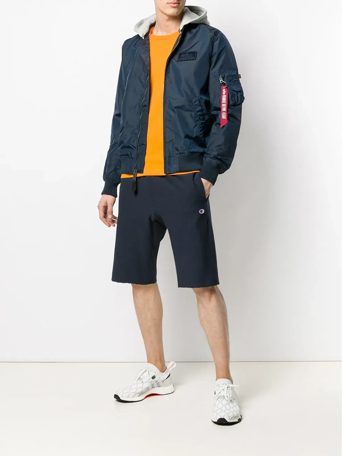 Alpha Industries ボンバー ジャケット（フード付き） - 画像2