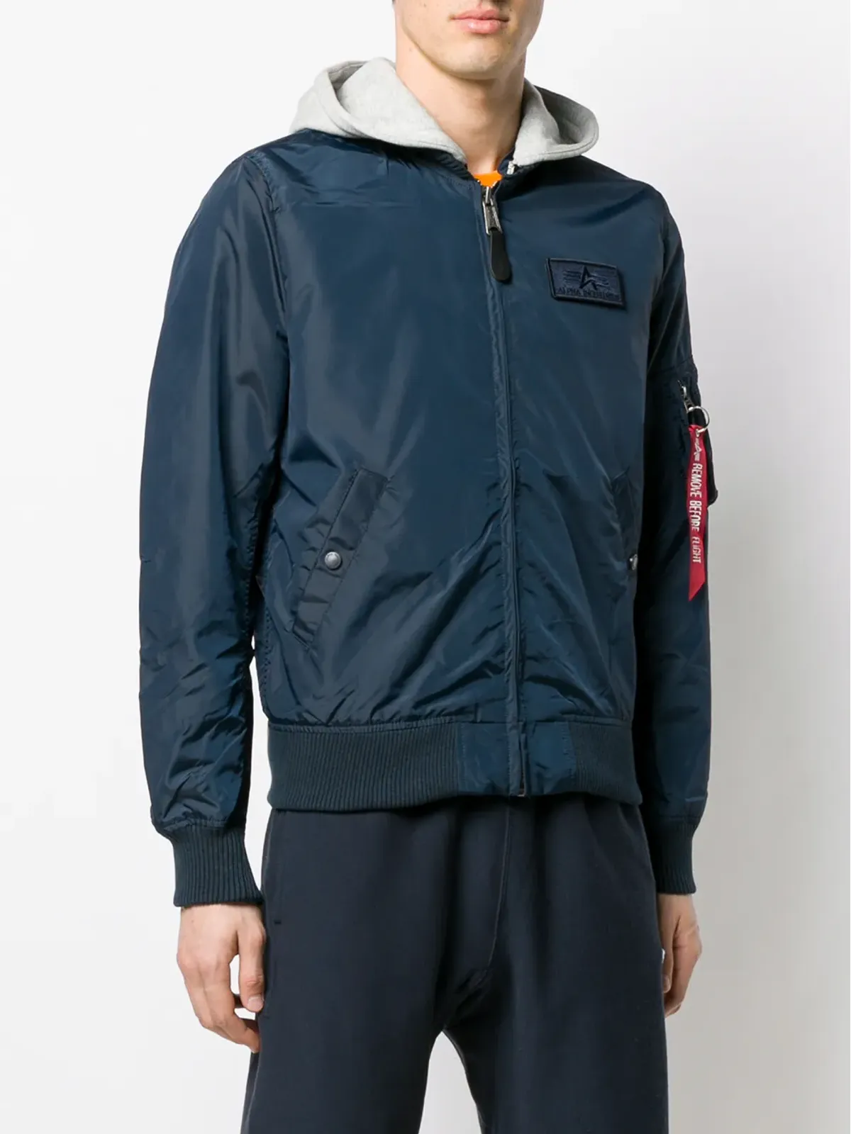 Alpha Industries ボンバー ジャケット（フード付き） - 画像3