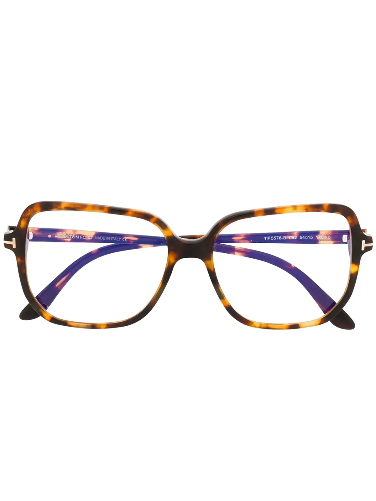 TOM FORD Eyewear オーバーサイズフレーム眼鏡 - 画像1