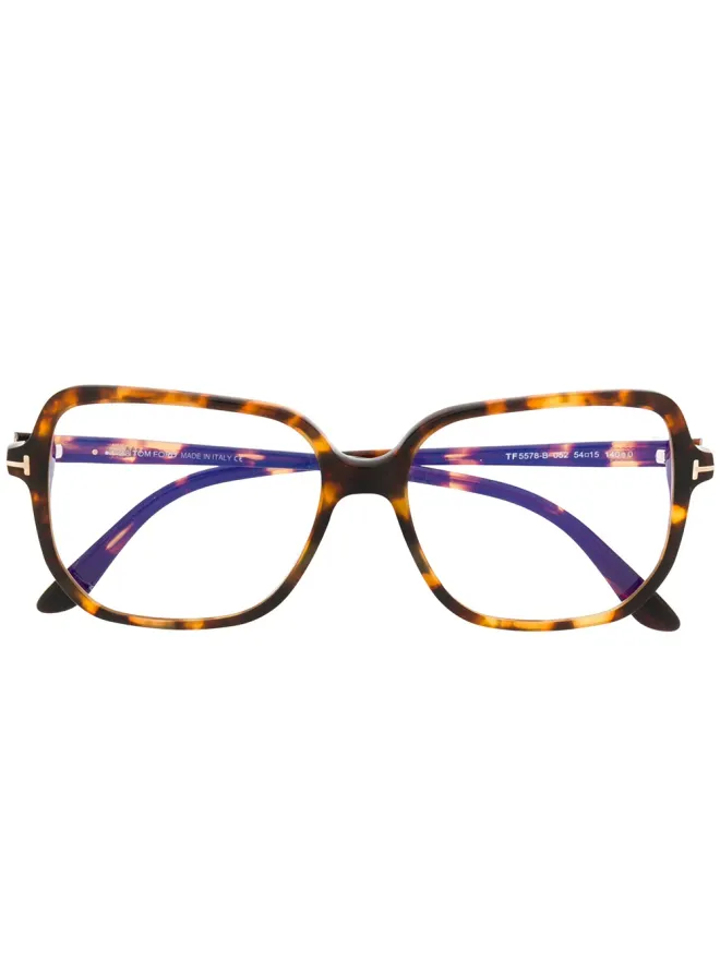 TOM FORD Eyewear TOM FORD Eyewear オーバーサイズフレーム眼鏡の商品画像