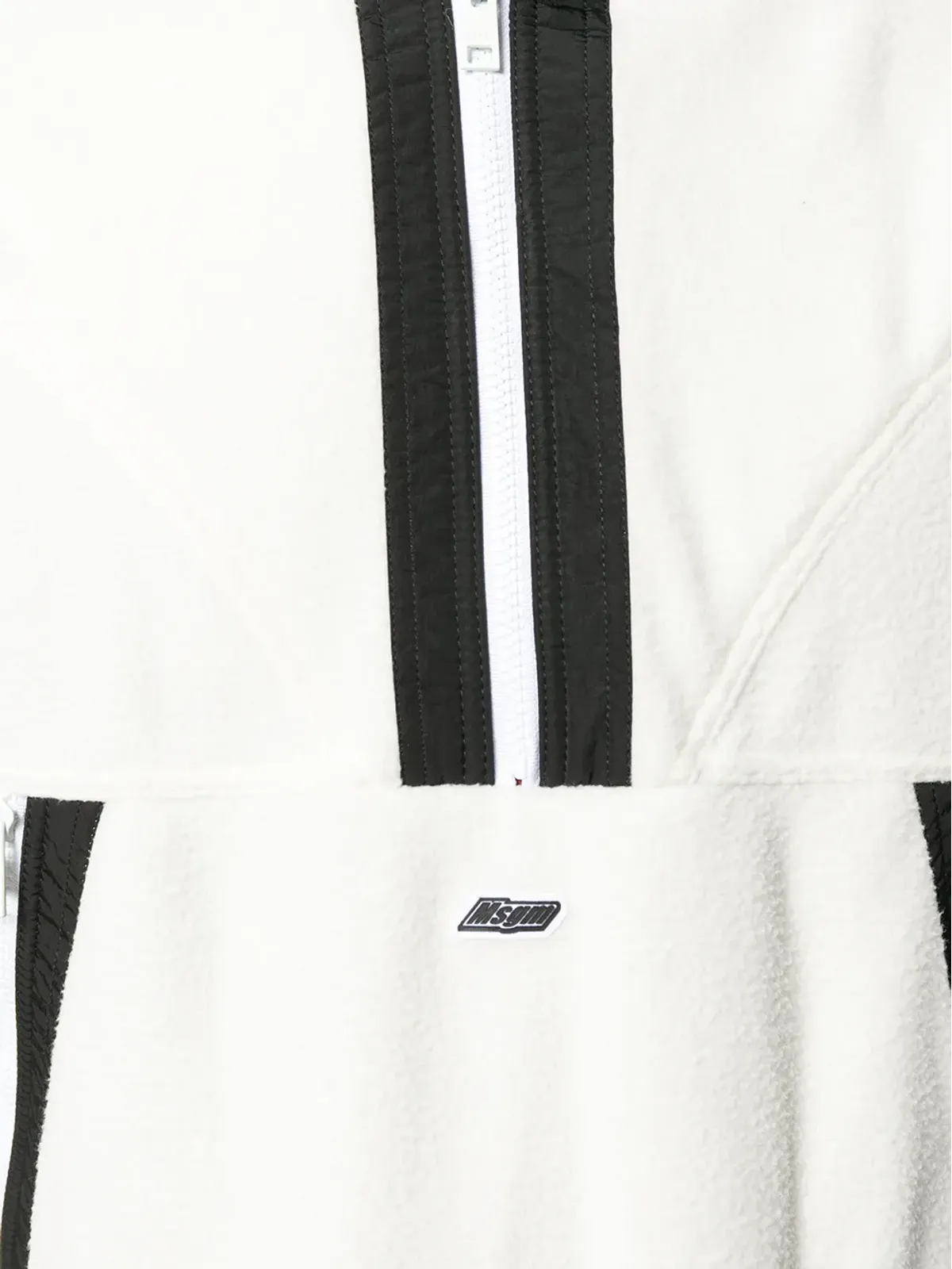 MSGM コントラストストライプ スウェットシャツ - 画像5