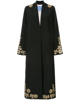 Macgraw Whiskey embellished ローブコート - Black - サムネイル1