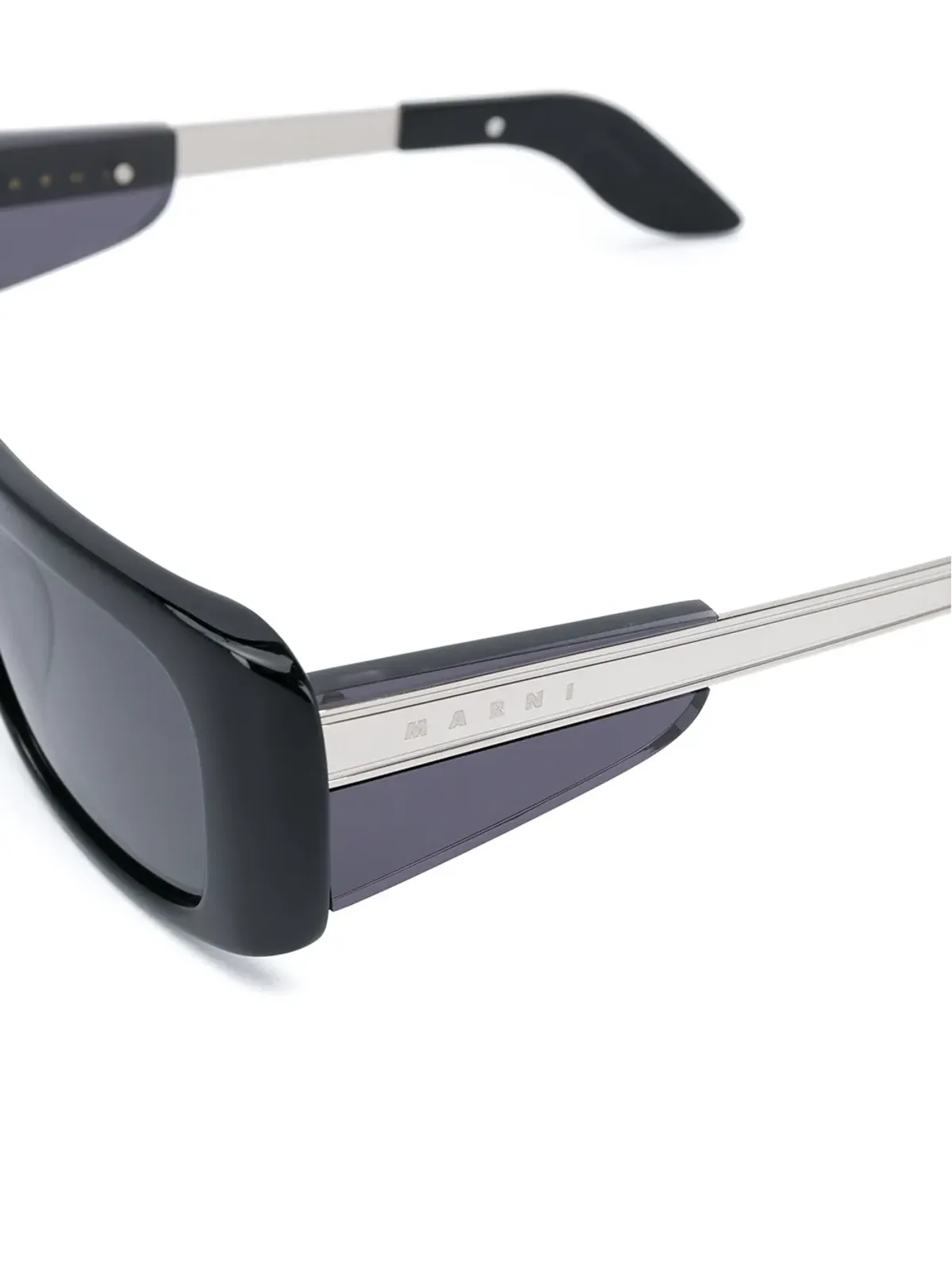 Marni Eyewear スクエア型ティントサングラス - 画像3