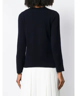 Comme Des Garçons Play ハートアップリケセーター ブルー - サムネイル4