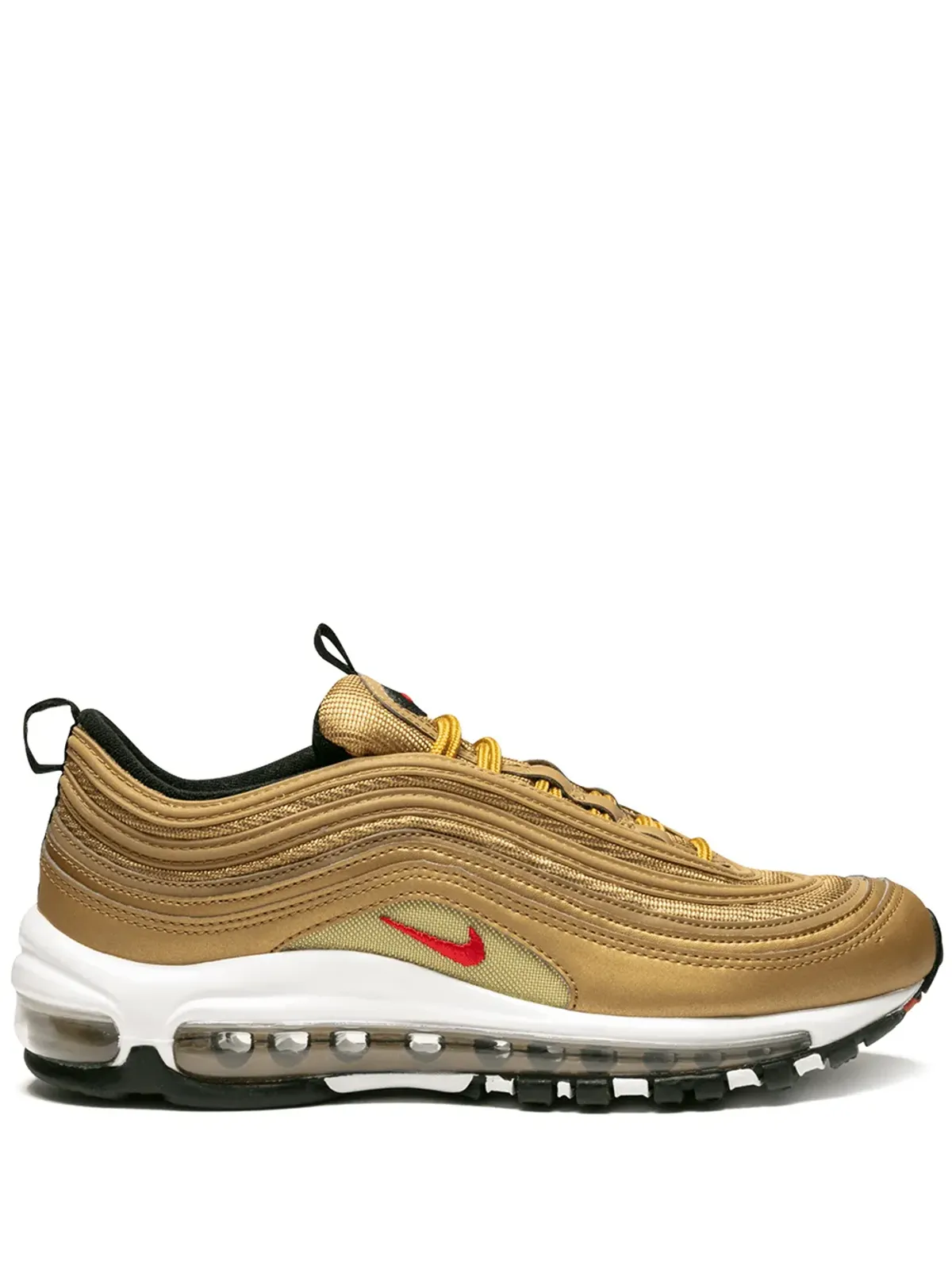 Nike Kids Air Max 97 QS "Metallic Gold" sneakers - 画像1