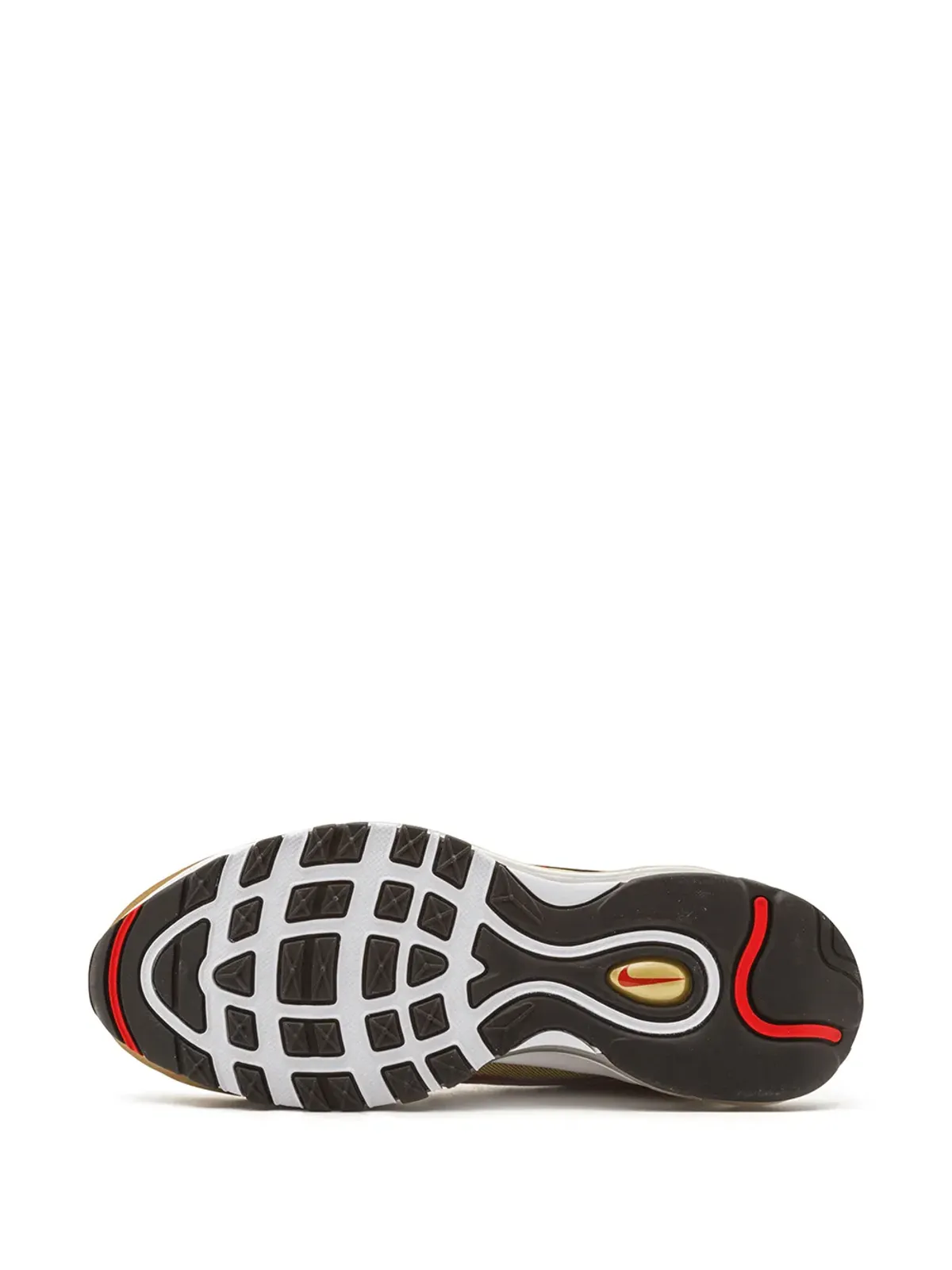 Nike Kids Air Max 97 QS "Metallic Gold" sneakers - 画像4