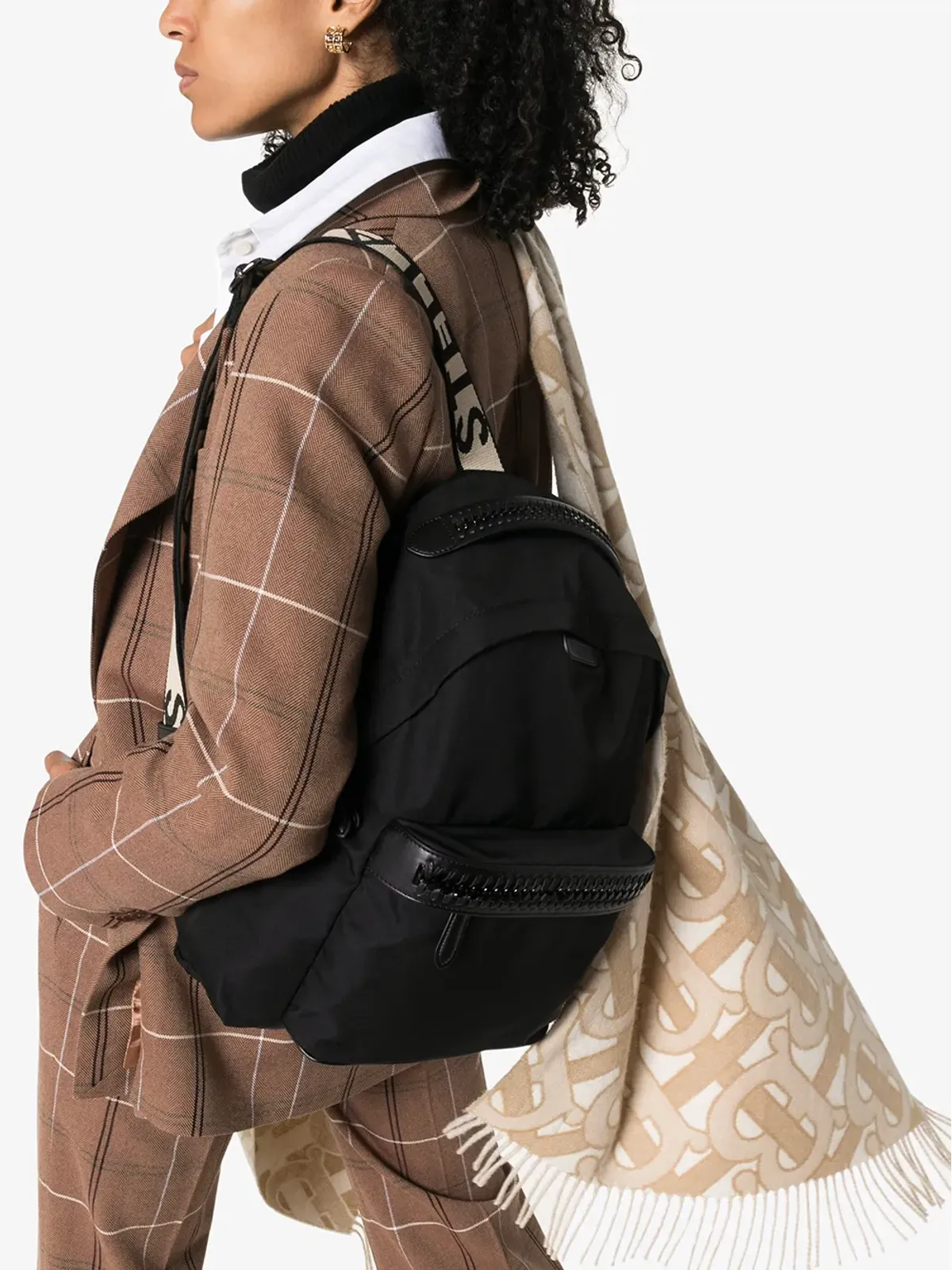 Stella McCartney ロゴストラップバックパック - 画像2