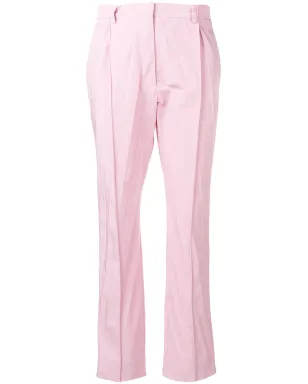 Valentino Garavani プリーツ入りクロップドパンツ - ピンク - サムネイル1