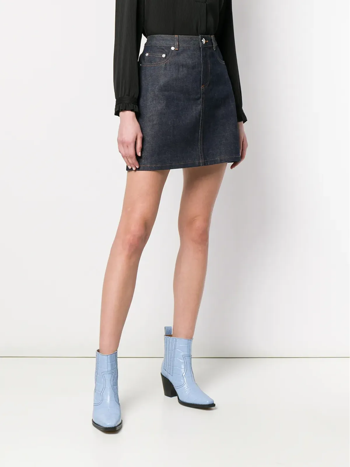 A.P.C. ハイウェストスカート - 画像3