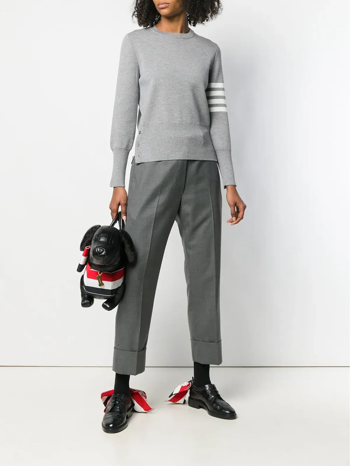 Thom Browne 4-Bar Milanoステッチ ジャンパー - 画像2