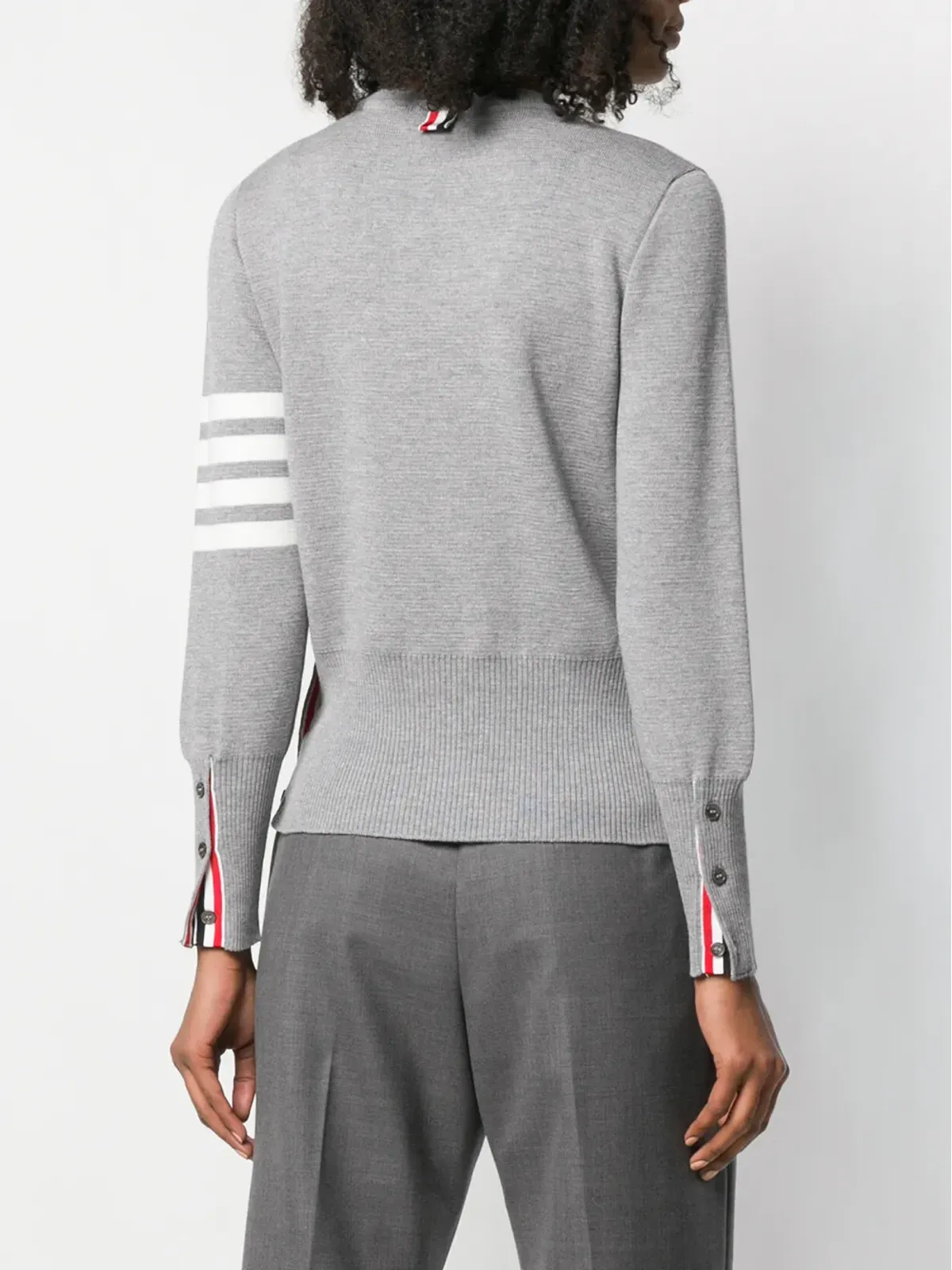 Thom Browne 4-Bar Milanoステッチ ジャンパー - 画像4
