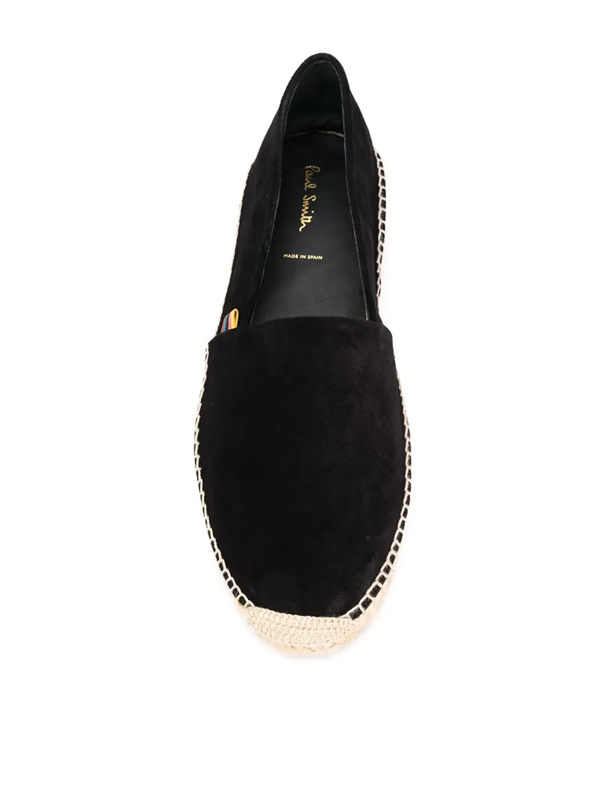 Paul Smith スリップオン・エスパドリーユ - ブラック - 画像4