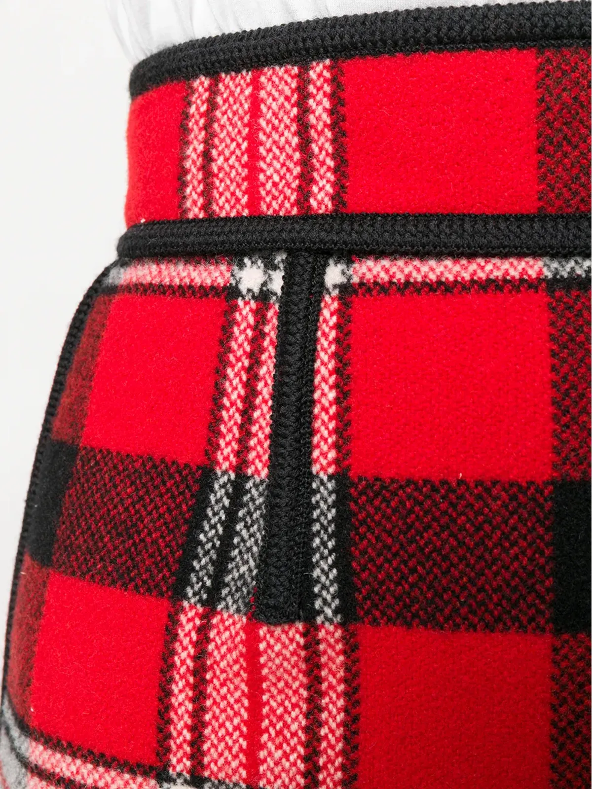 DSQUARED2 チェック柄ペンシルスカート - 画像5