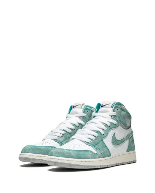 Jordan Kids エア ジョーダン 1 レトロ ハイ OG Turbo Green スニーカー - サムネイル2