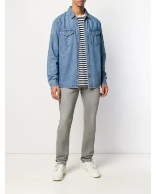 FRAME スリムフィット ロングジーンズ - Grey - サムネイル2