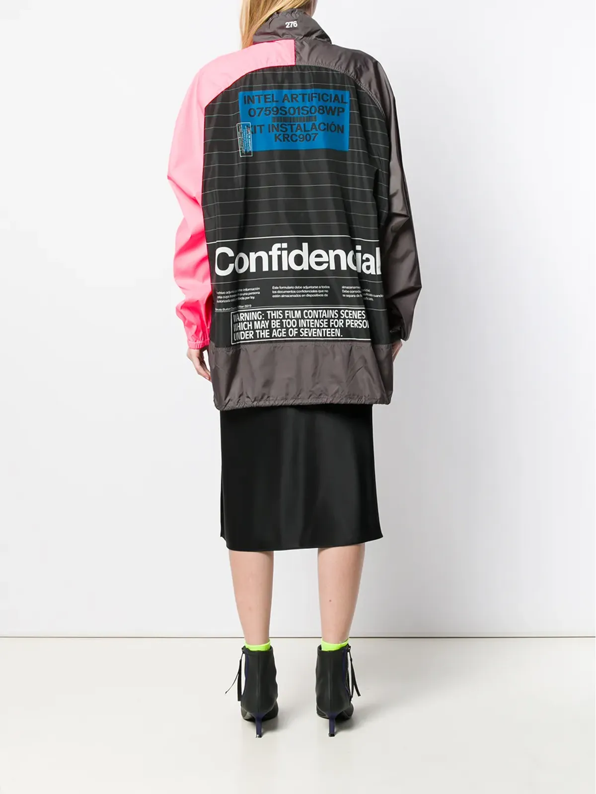 COUNTY OF MILAN Confidencial フード付きプルオーバー ジャケット - 画像4