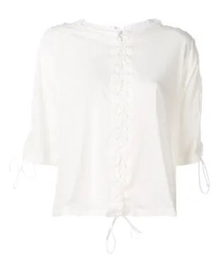 UNRAVEL PROJECT レースアップTシャツ - サムネイル1