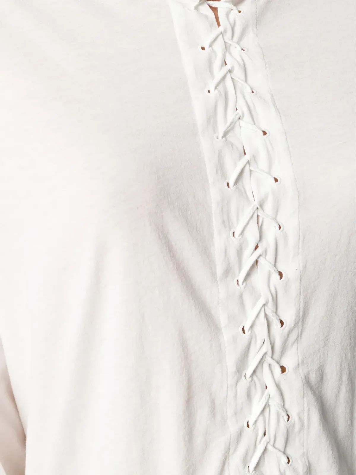 UNRAVEL PROJECT レースアップTシャツ - 画像5
