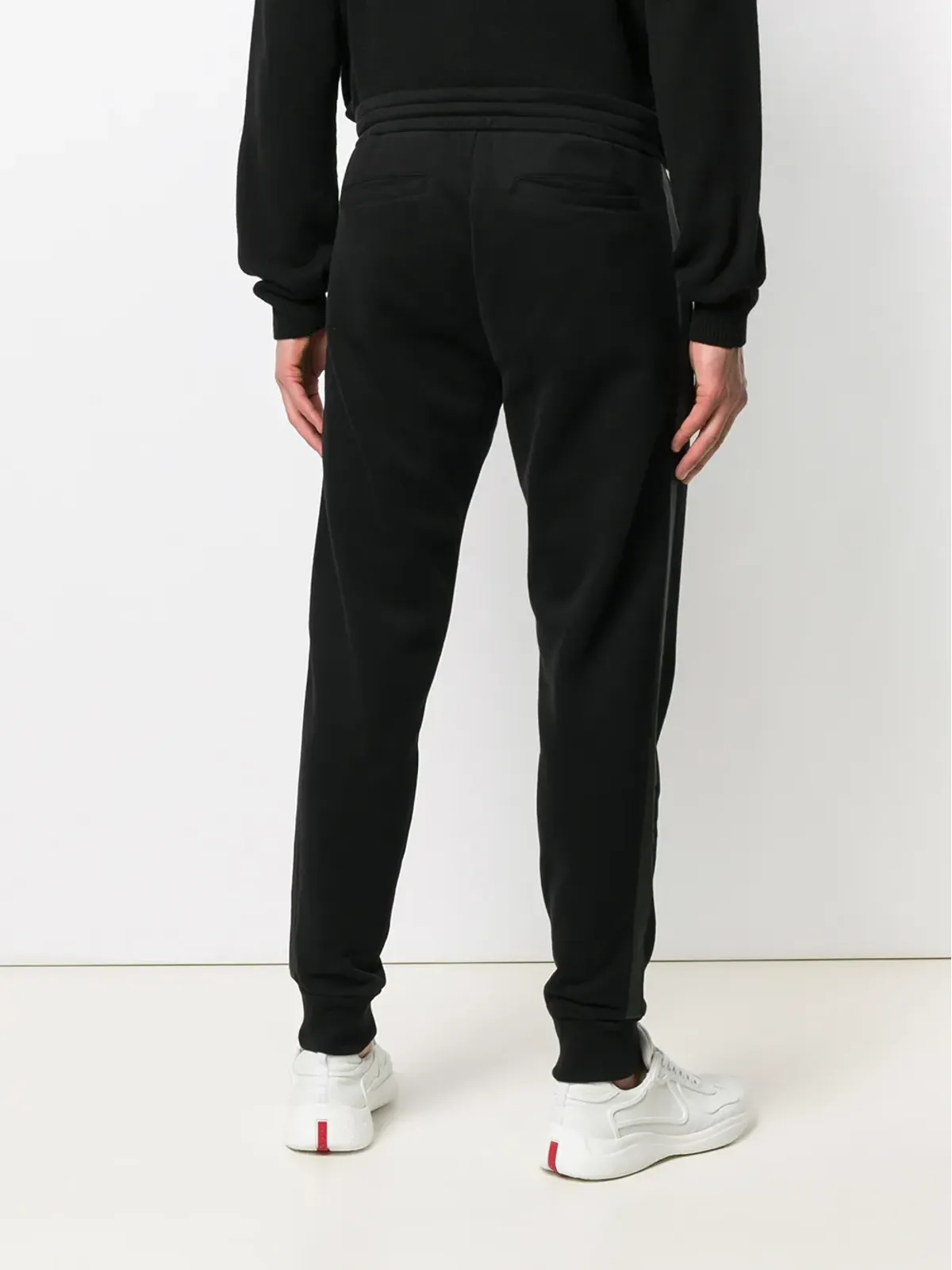 Ralph Lauren Purple Label コントラストロゴ トラックパンツ - 画像4