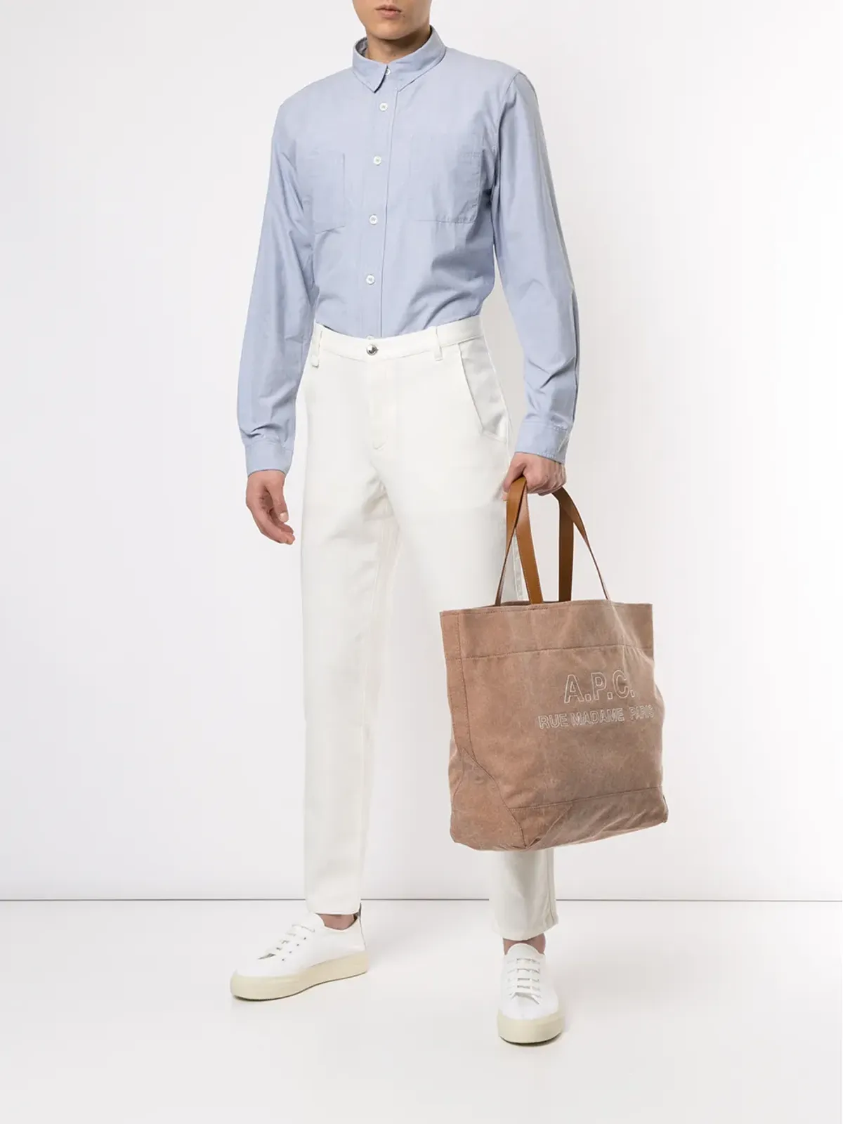 A.P.C. クラシックストレートパンツ - White - 画像2