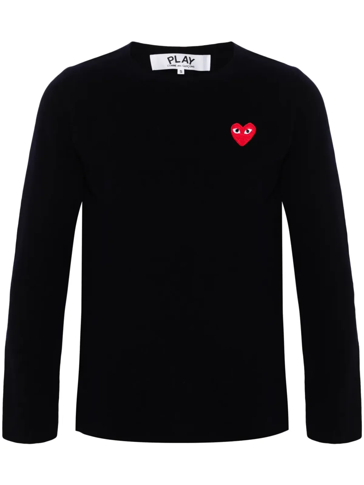 Comme Des Garçons Play 刺繍ロゴジャンパー - 画像1