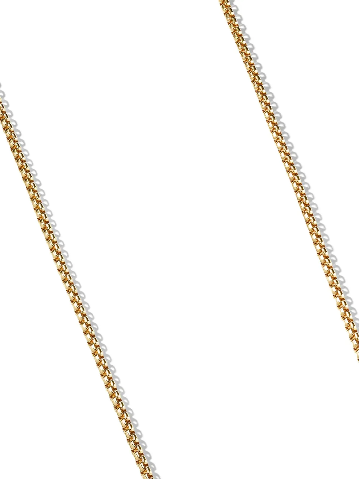 David Yurman 18K イエローゴールド ボックスチェーン ネックレス - 画像3