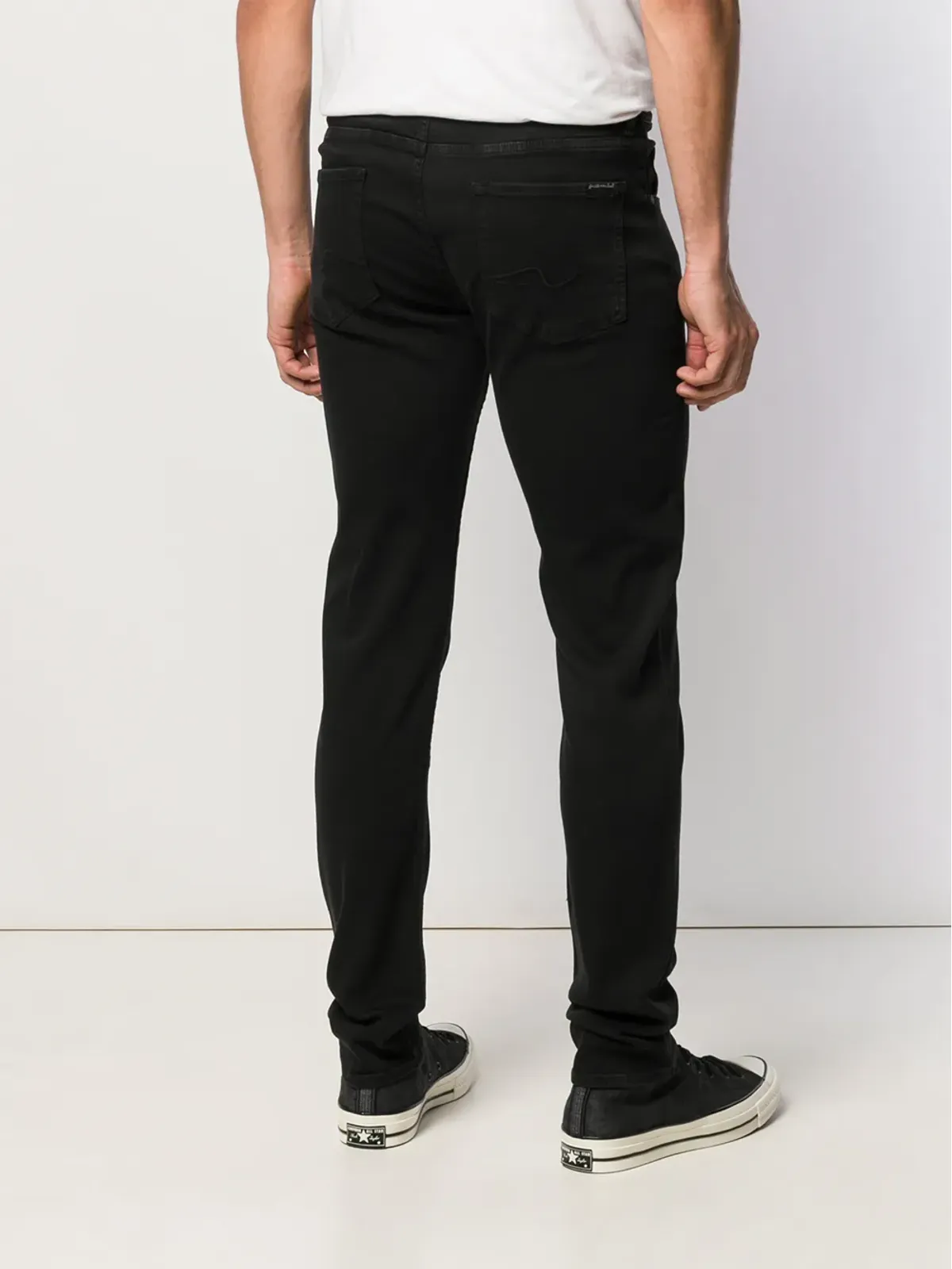 7 For All Mankind スリムミー テーパードジーンズ - 画像4