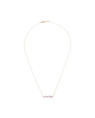 Suzanne Kalan 18K ローズゴールド サファイア バーネックレス - サムネイル1