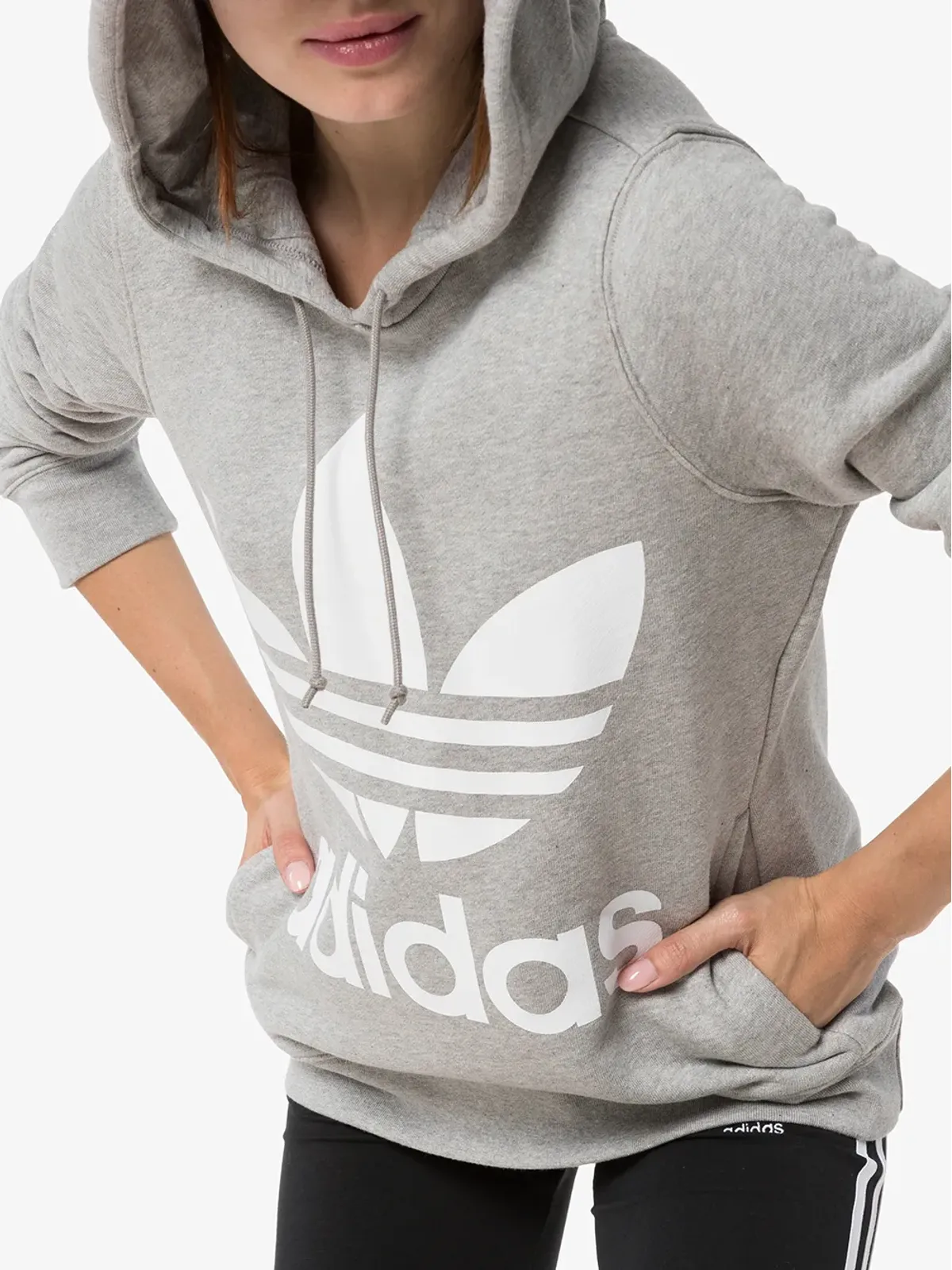 adidas Trefoilロゴ フーディ - 画像5