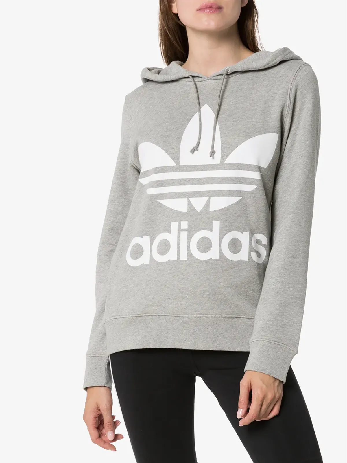 adidas Trefoilロゴ フーディ - 画像3