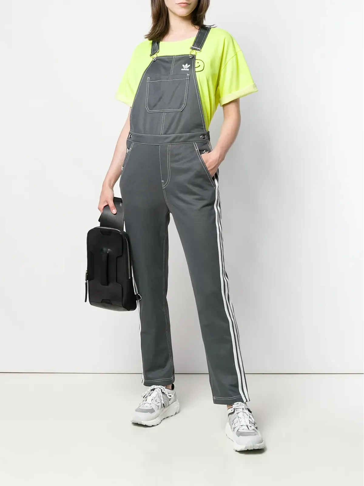 adidas ロゴ入りサロペット - 画像2
