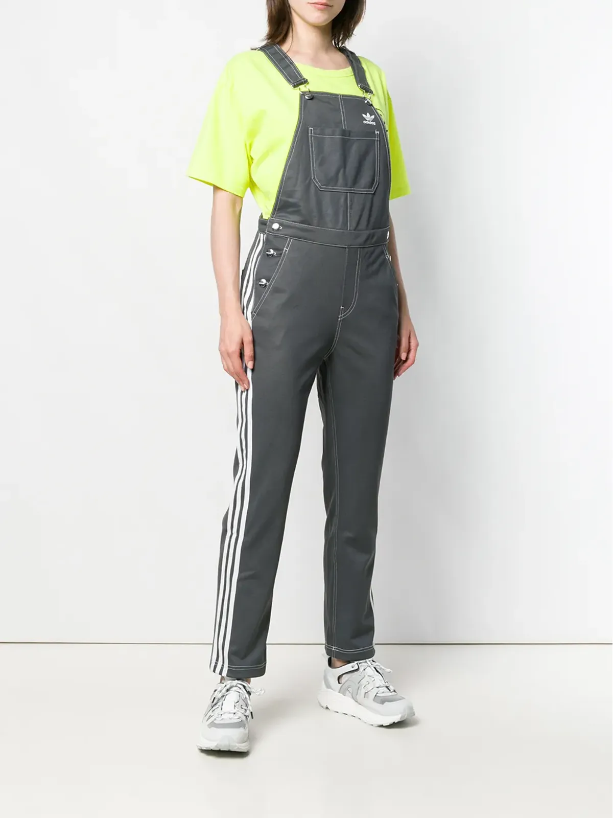adidas ロゴ入りサロペット - 画像3