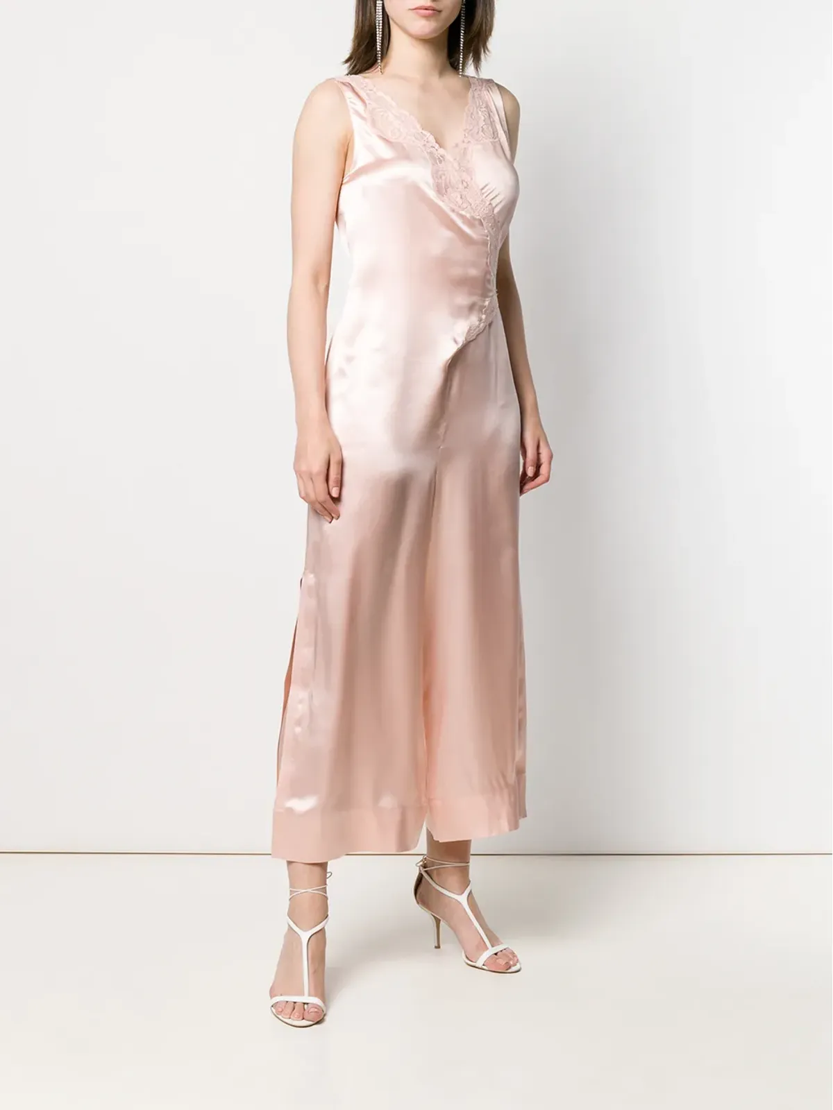 Stella McCartney レースディテールのジャンプスーツ - 画像3