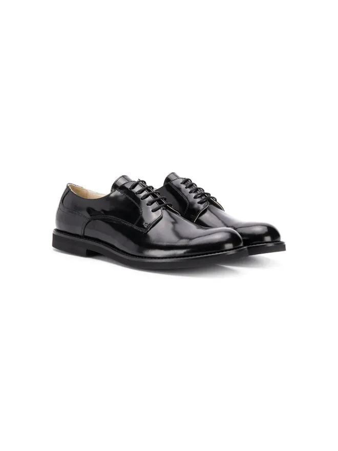 MONTELPARE TRADITION MONTELPARE TRADITION ティーン ダービーシューズ ブラックの商品画像