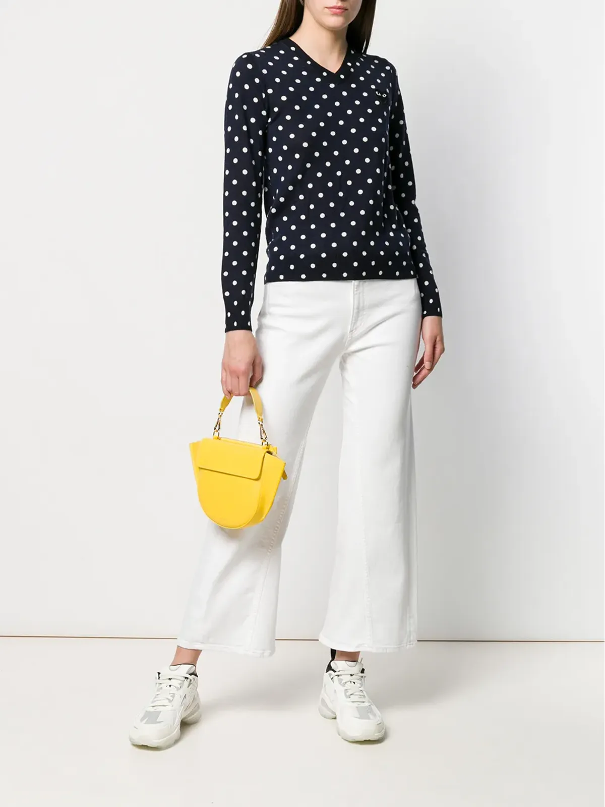 Comme Des Garçons Play ポルカドット ニットセーター - 画像2