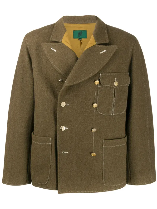 Jean Paul Gaultier Pre-Owned Jean Paul Gaultier ビンテージ 'Junior Gaultier' コート グリーンの商品画像