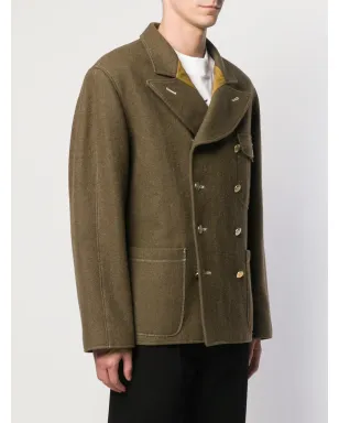 Jean Paul Gaultier ビンテージ 'Junior Gaultier' コート グリーン - サムネイル3