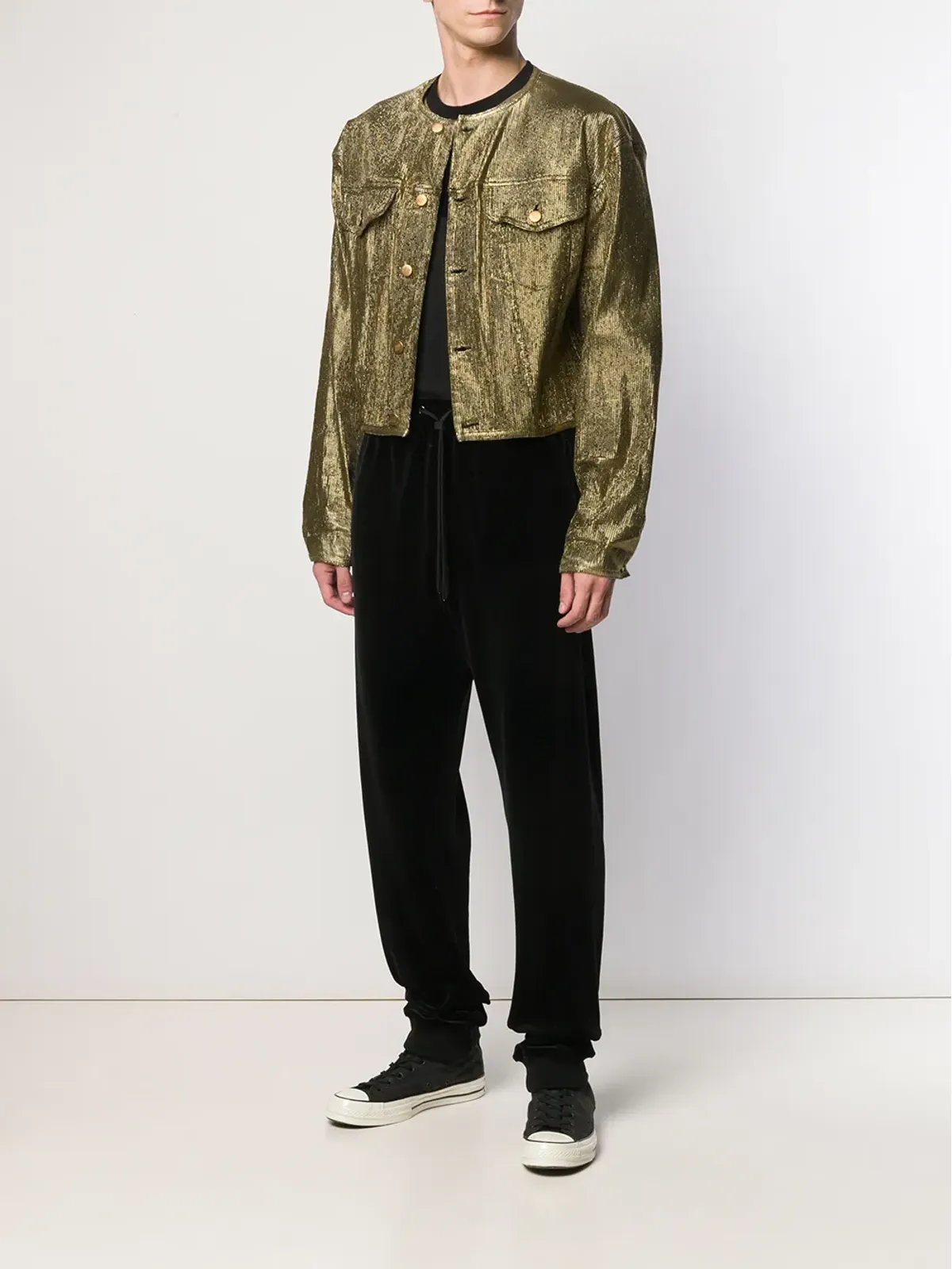 Jean Paul Gaultier Pre-Owned メタリックジャケット - 画像2