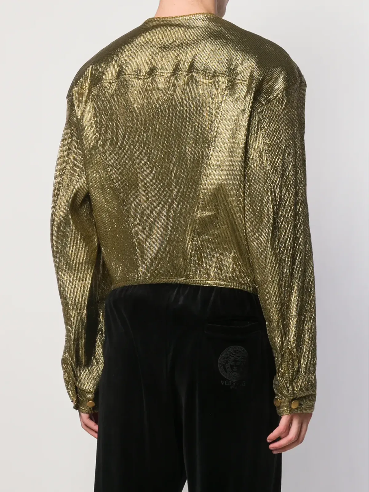 Jean Paul Gaultier Pre-Owned メタリックジャケット - 画像4