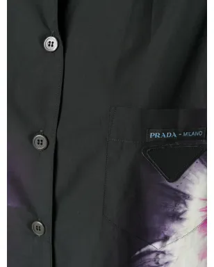 Prada オーバーサイズ タイダイ シャツ - サムネイル5