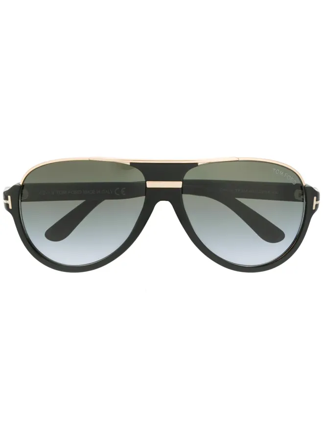TOM FORD Eyewear TOM FORD Eyewear ディミトリ パイロットフレーム サングラスの商品画像