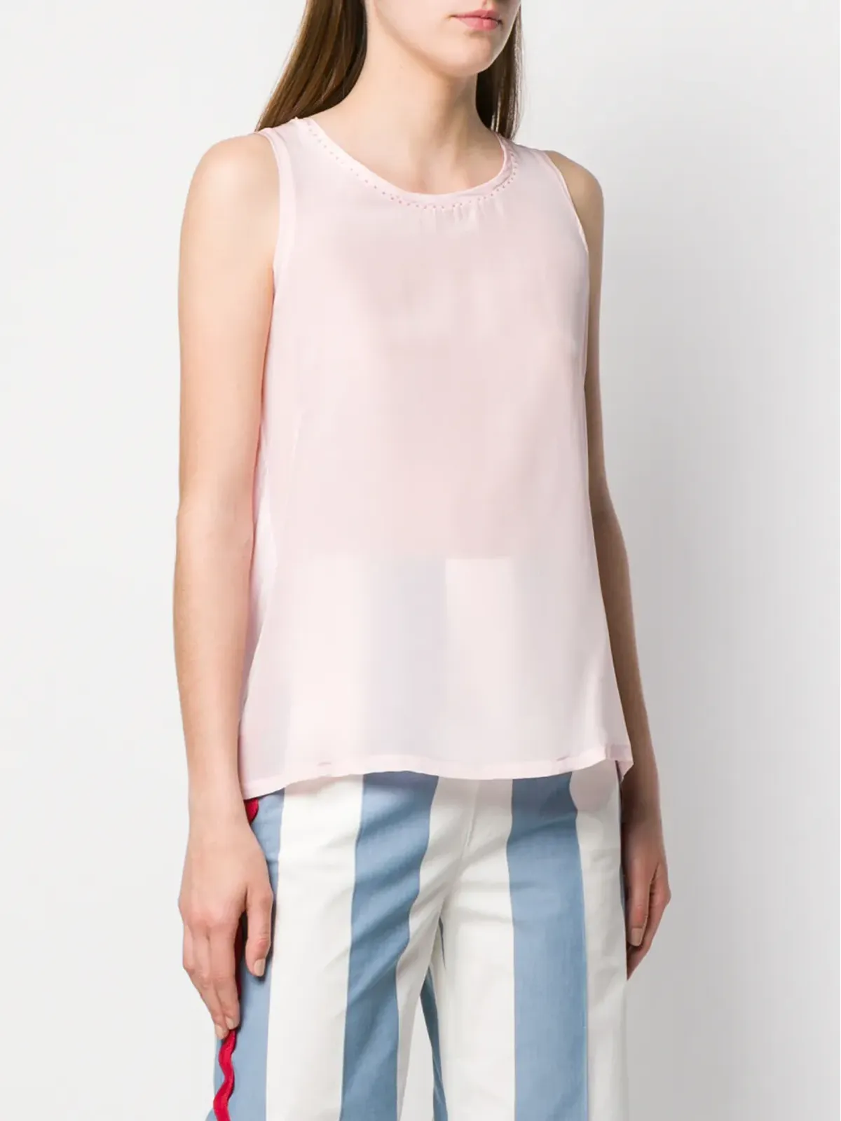 Weekend Max Mara ビーズ装飾トップ - 画像3